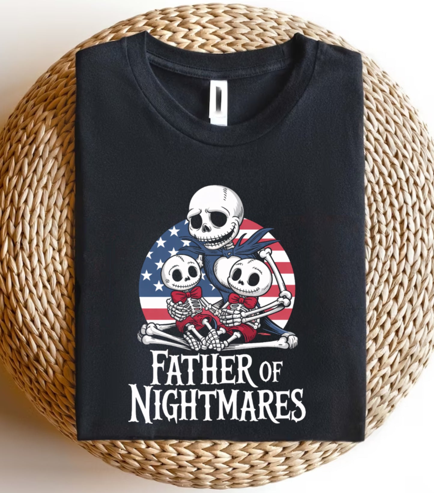 Father Of Nightmares Sweatshirt, Dad And Son Sweatshirt, Skellington Nightmare Sweatshirt, Father’s Day Gift Sweatshirt