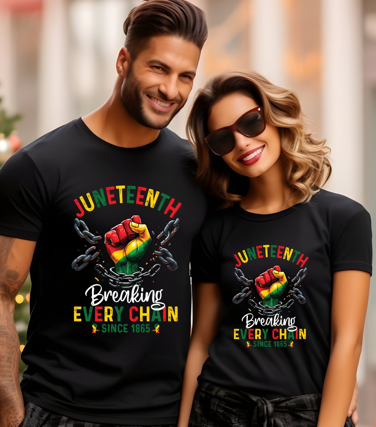 Breaking Every Chain Shirt, Since 1865 Women Men Juneteenth Freedom Shirt, Juneteenth 1865 shirt,  Black History Shirt, Black Freedom Shirt