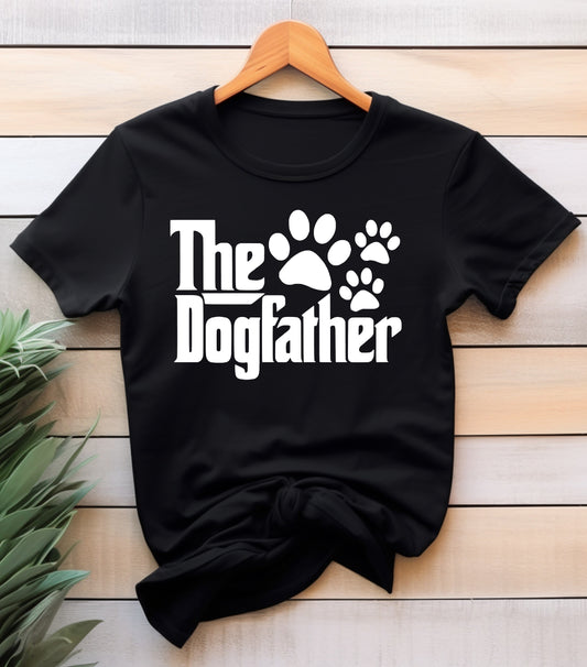 The Dogfather Shirt, Dog Father's Day Gift Shirt, Funny Father's Day Shirt,  Gift for Dogs Dad Shirt