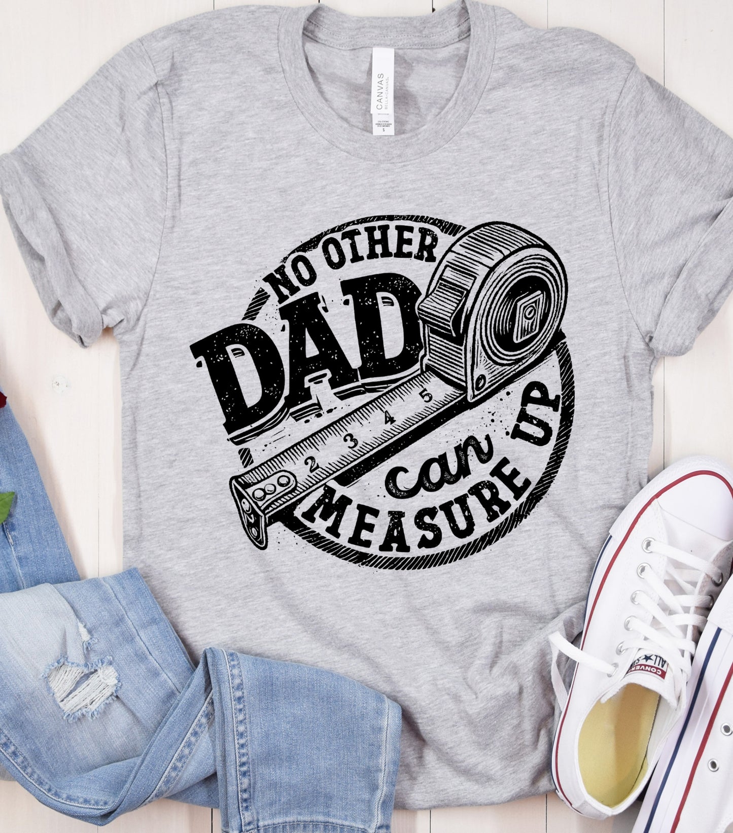 Funny Dad Beyond Measure Dad shirt Fathers Day Trendy Measuring Tape Dad shirt Birthday gift Father shirt