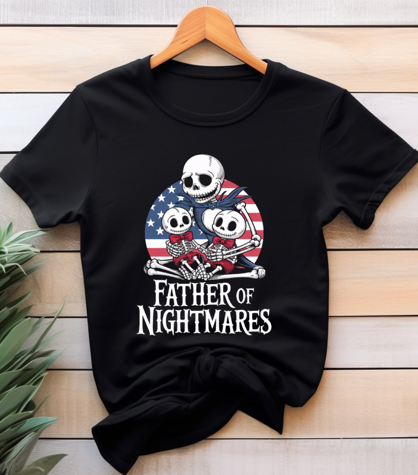 Father Of Nightmares Shirt, Dad And Son Shirt, Skellington Nightmare Shirt, Father’s Day Gift Shirt