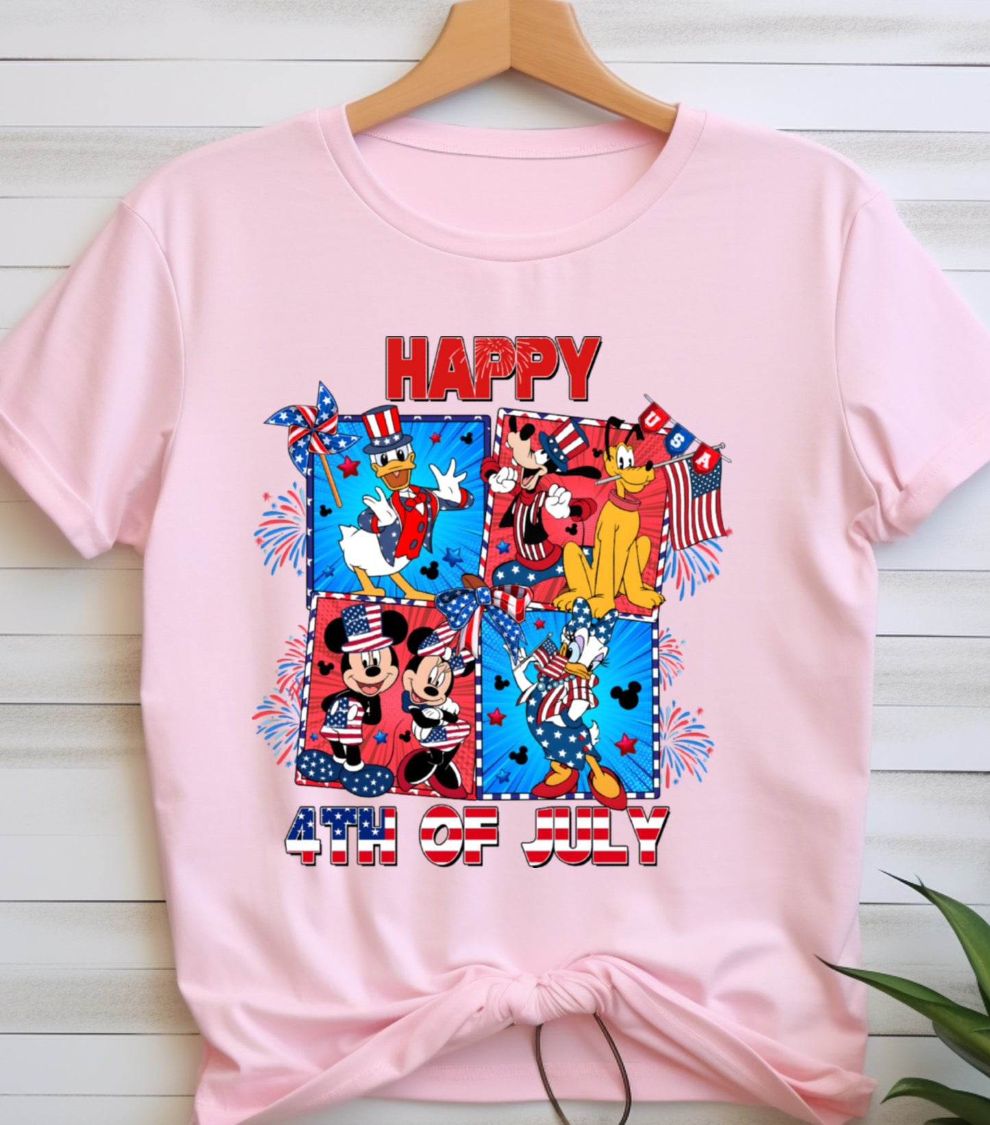 Mouse 4th Of July Shirt, Cartoon 4th July Shirt, Fourth Of July, Independence Day Shirt,  4t of July Coquette Shirt