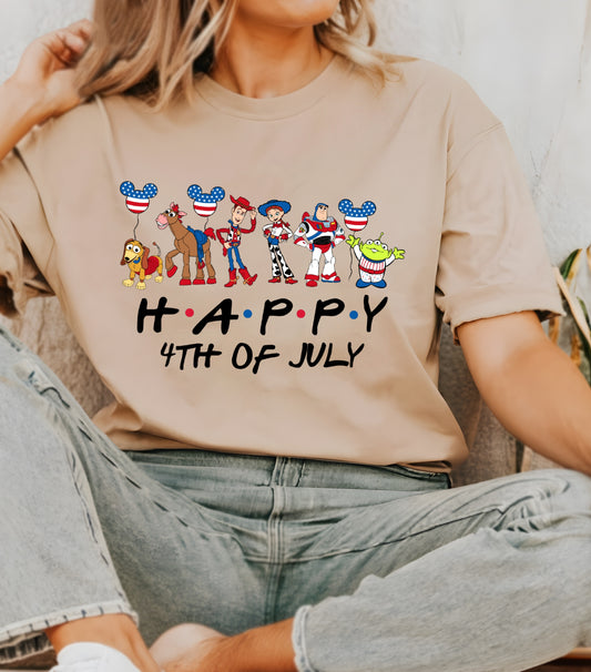 Mouse 4th Of July Shirt, Cartoon 4th July Shirt, Fourth Of July, Independence Day Shirt,  4t of July Coquette Shirt (Copy)