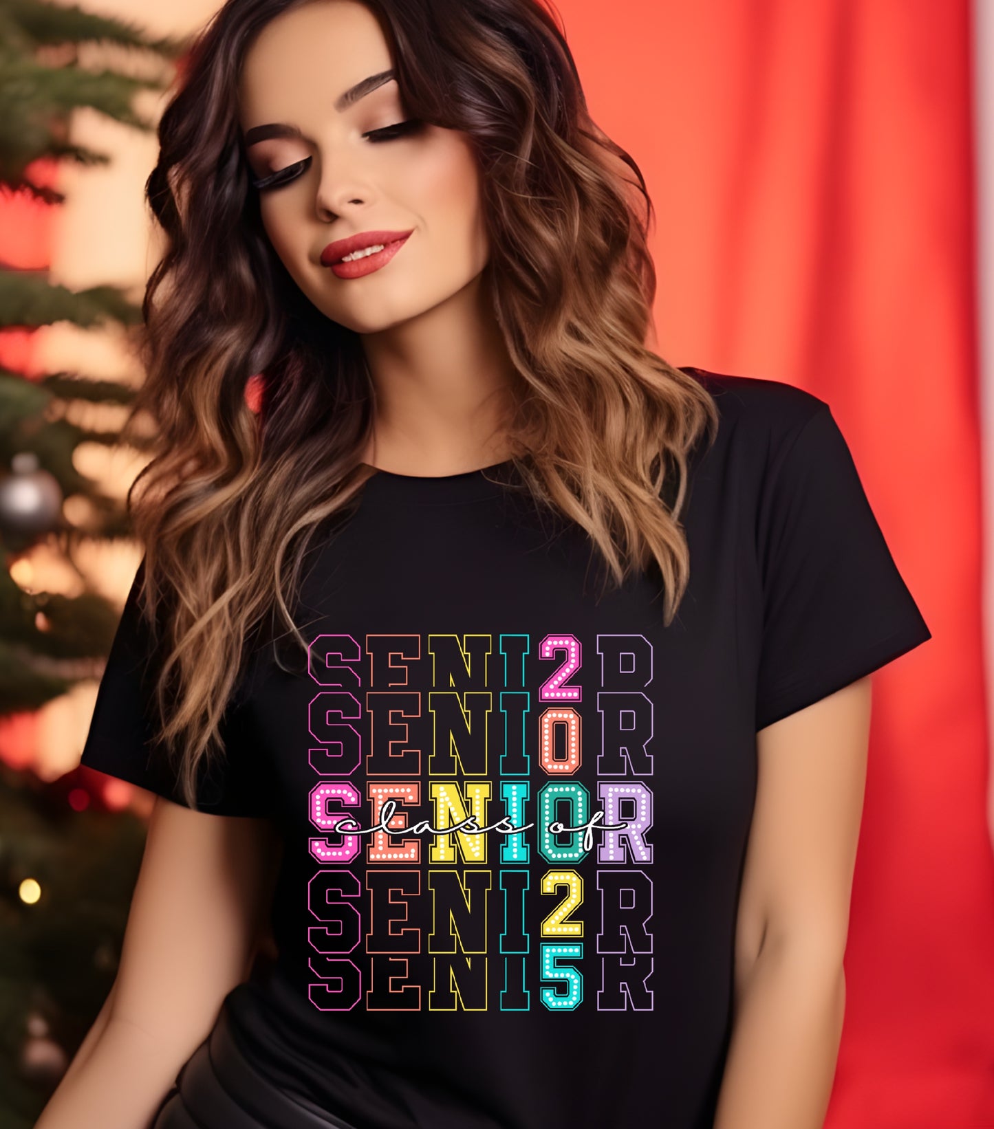 Senior 2025 Shirt, Retro Graduation Shirt, Class of 2025 Shirt, High school Senior Shirt