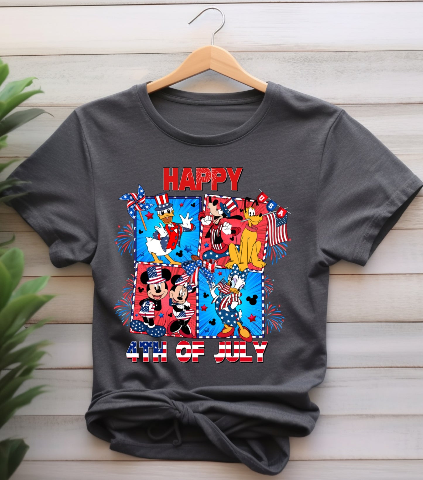 Mouse 4th Of July Shirt, Cartoon 4th July Shirt, Fourth Of July, Independence Day Shirt,  4t of July Coquette Shirt