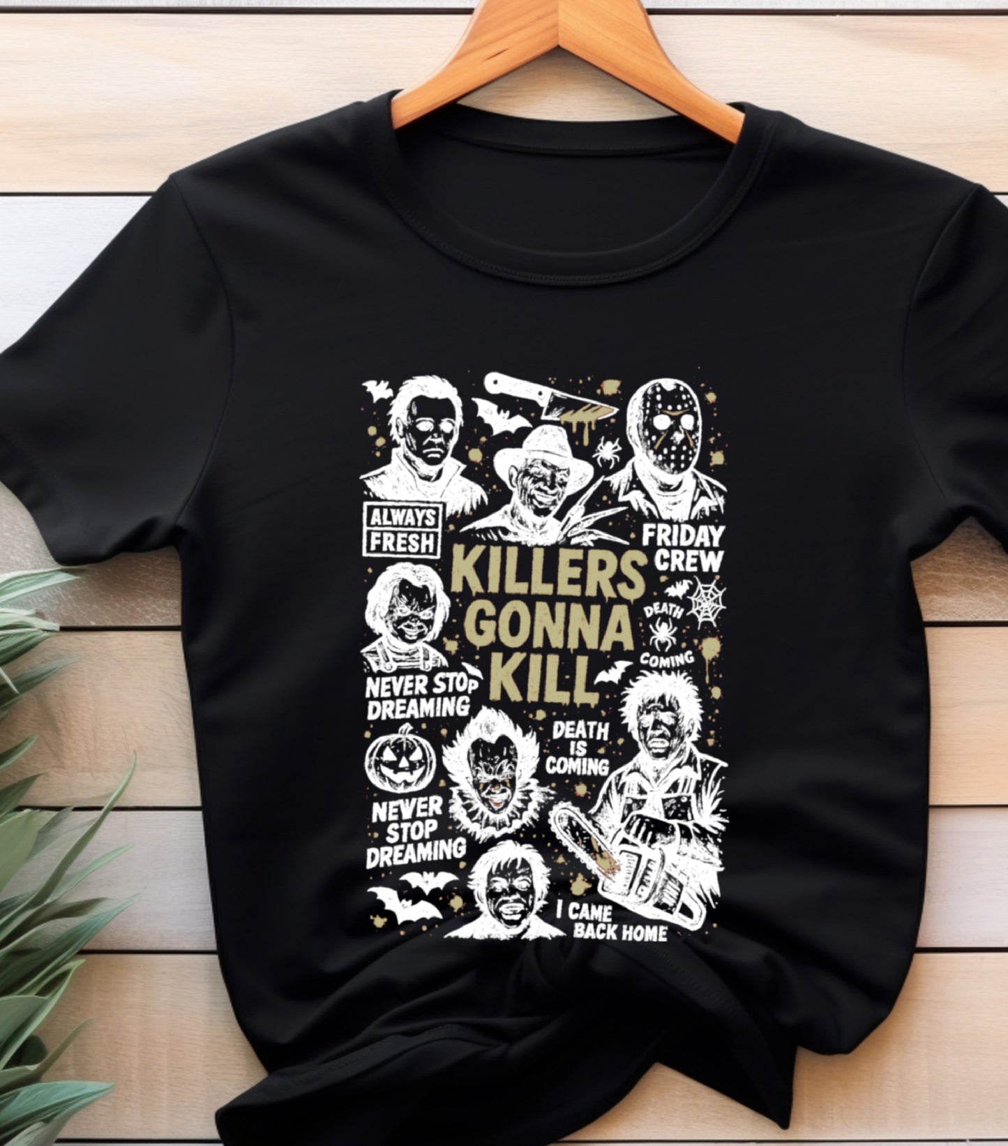 Horror Friends T-Shirt, Retro Halloween Shirt, The Boys Of Fall for gift Shirt, Horror Movie Halloween Shirt