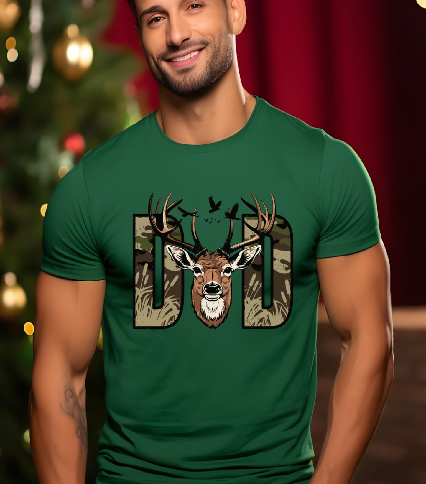 Hunter Dad shirt, Deer Hunting shirt, Best Buckin Dad Ever shirt, Father's day shirt