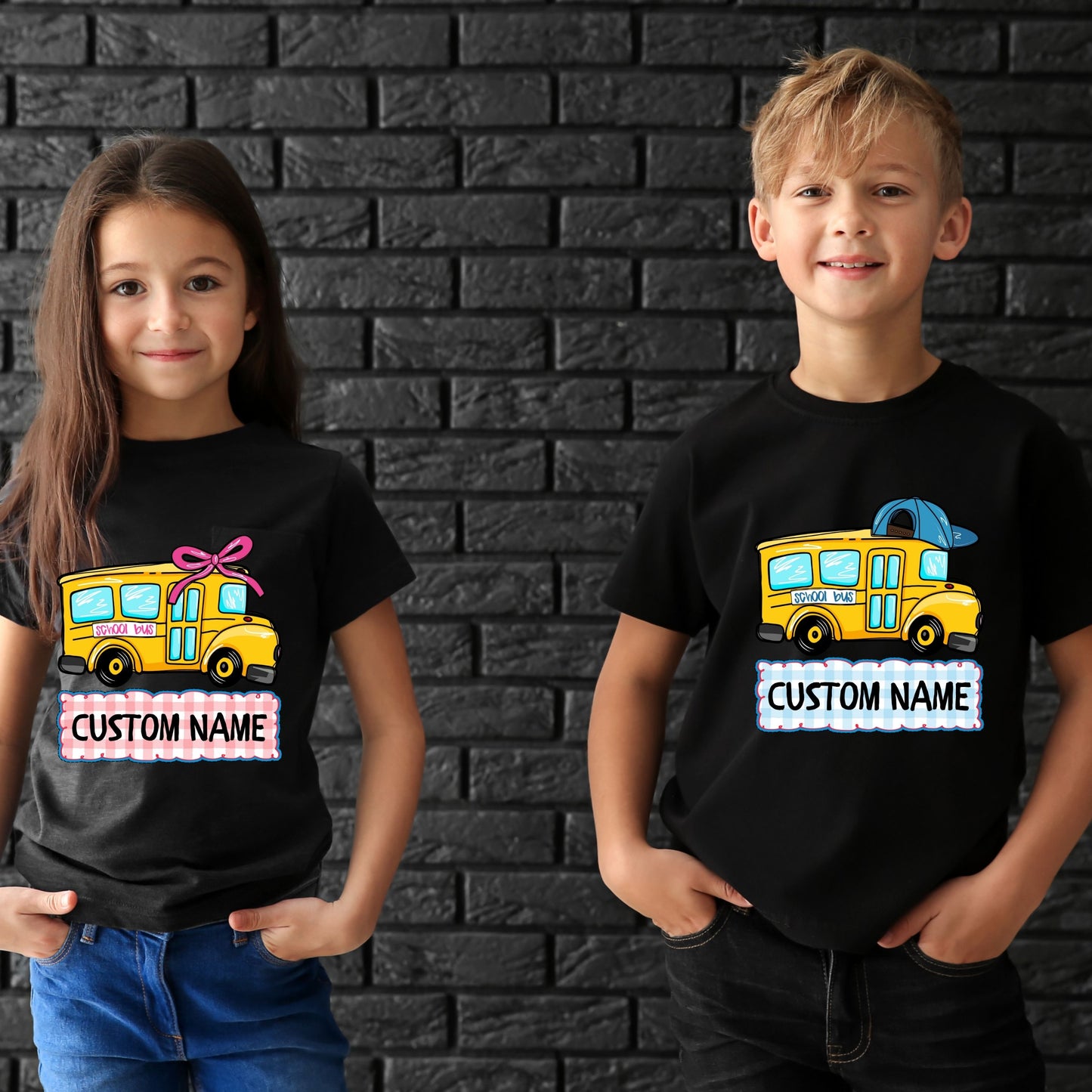 Back To School Custom name T-Shirt, First Day Of School Shirt, Back To School Boy Girl T-Shirt, School Goose shirt